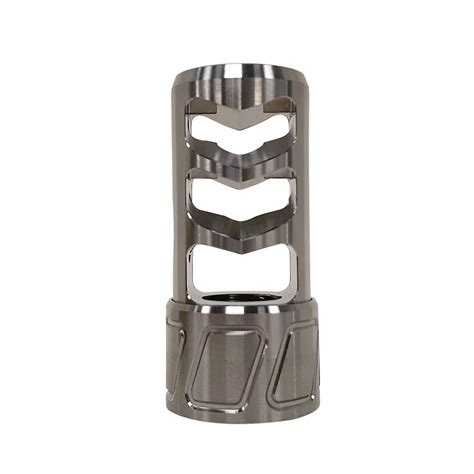 Weighing in at only. . Self timing titanium muzzle brake